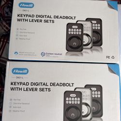 Zowill Digital Deadbolt Lot Of 2