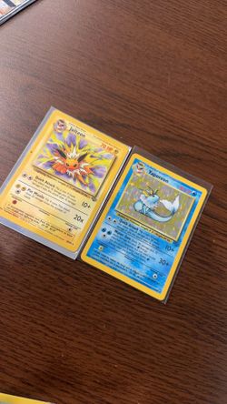 Vaporeon Jolteon Pokemon Bundle 