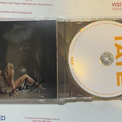 Tate McRae signed so close to what CD #1