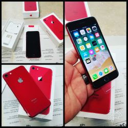 New Unlocked Red Apple iPhone 8 64gb For Sale!
