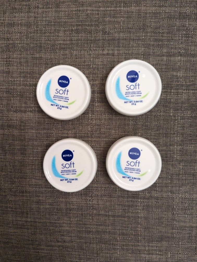 4 Nivea Soft Moisturizing Cream
