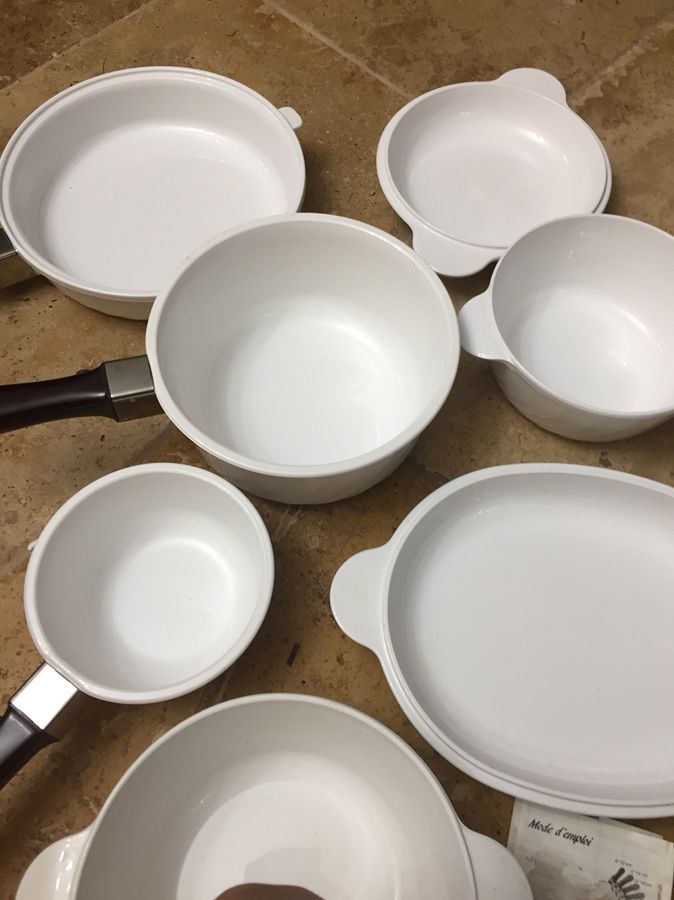 9 Pcs brand new ARCOFLAM ARCOPAL made in France