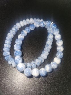 2 Natural Stone Bracelets