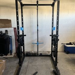 Gym Power Rack with Cable system