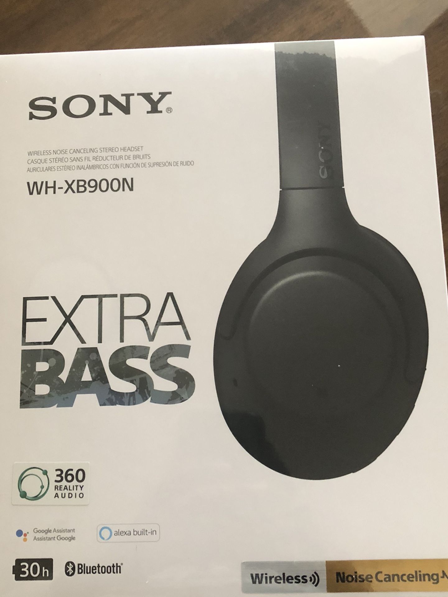 Unopened Box - Sony Xtra Bass headphones