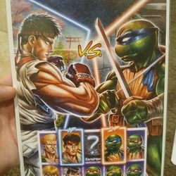 TMNT #4 NYCC Street Fighter Variant