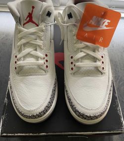 AIR JORDAN 3 WHITE CEMENT “REIMAGINED (Size 9