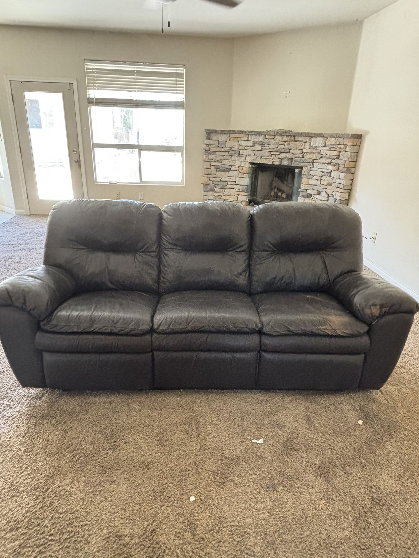 Leather Couch
