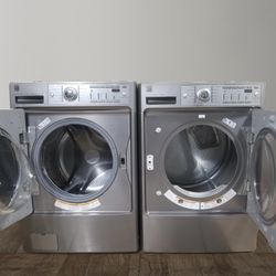 🎊6 Months Warranty🎊 Front Load Kenmore Washer & Electric Dryer 