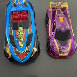 Hot Wheels Toy State 10" Hyper Racer Car Flashing Lights & Sounds