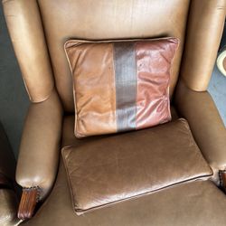 Italian Leather Couch 