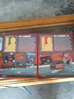 Dale Earnhardt and Dale Earnhardt Jr 23kt cards