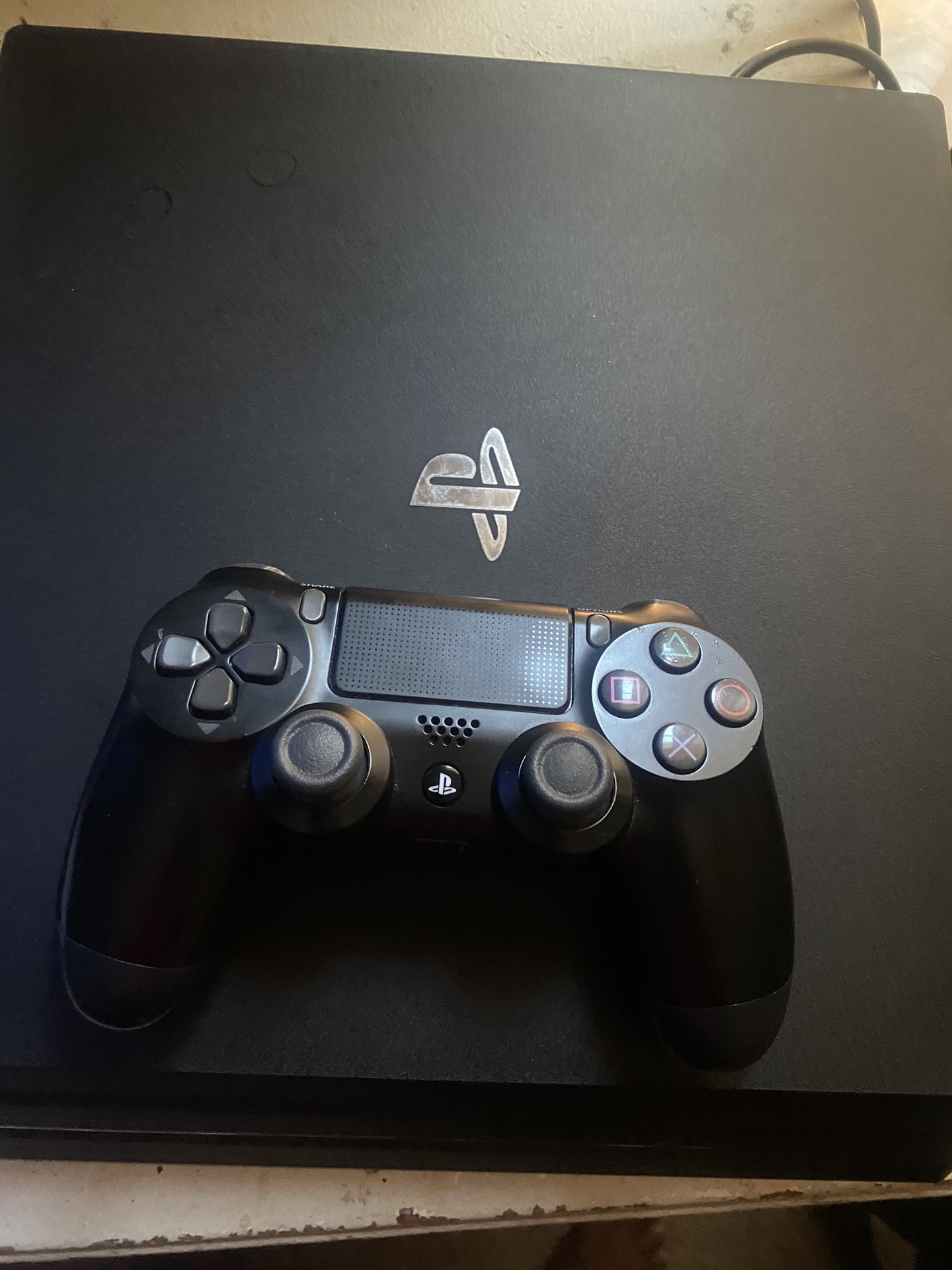 PS4 Pro With 2 Controllers