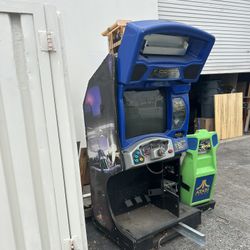 Atari Rush The Rock Cabinet And Seat 