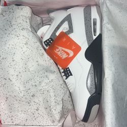 Jordan 4 White Cement DS 