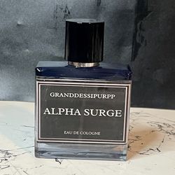 Alpha Surge by Dessi Élixir | Luxury Men’s Cologne | Musky Woodsy Scent
