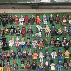 95 Non Lego Marvel Star Wars Minifigs Mini Figures Plus Limited Edition Foot Locker