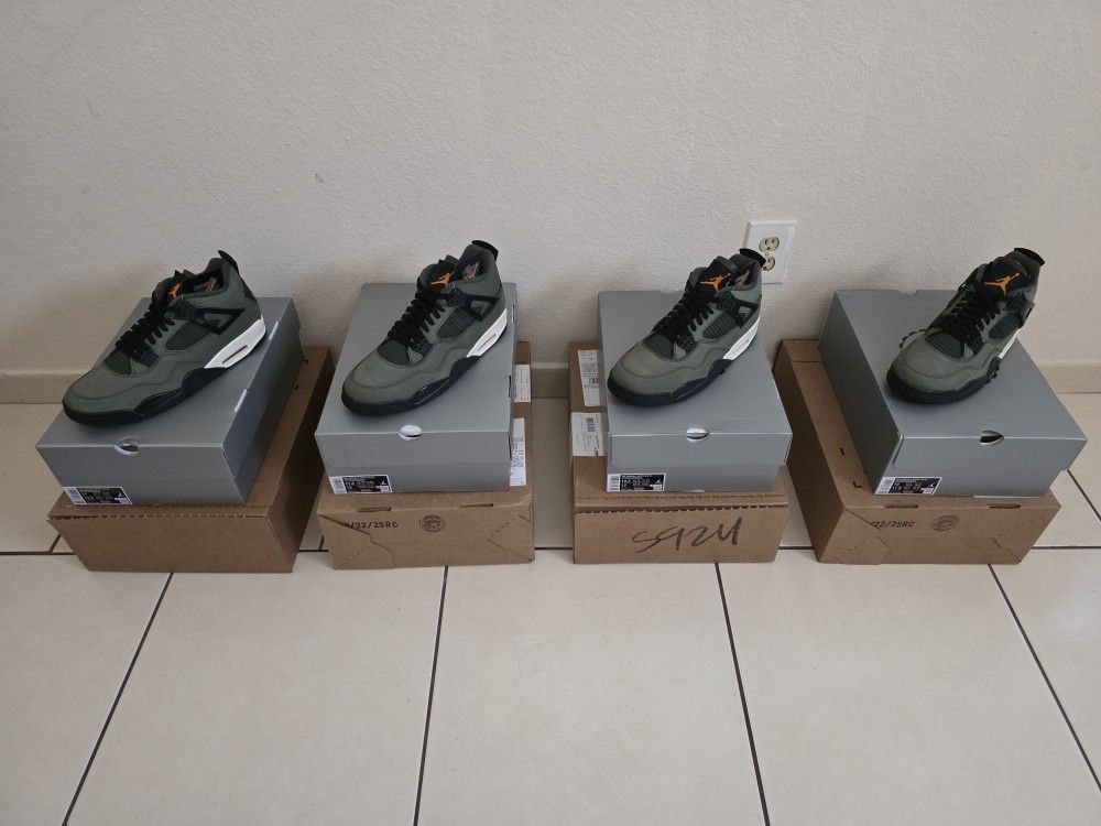 Jordan 4 Undefeated Brand New 10, 10.5, 11