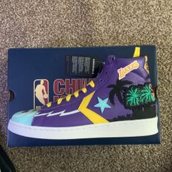 Converse x Chinatown Market Pro Leather Hi "Lakers" - Men's