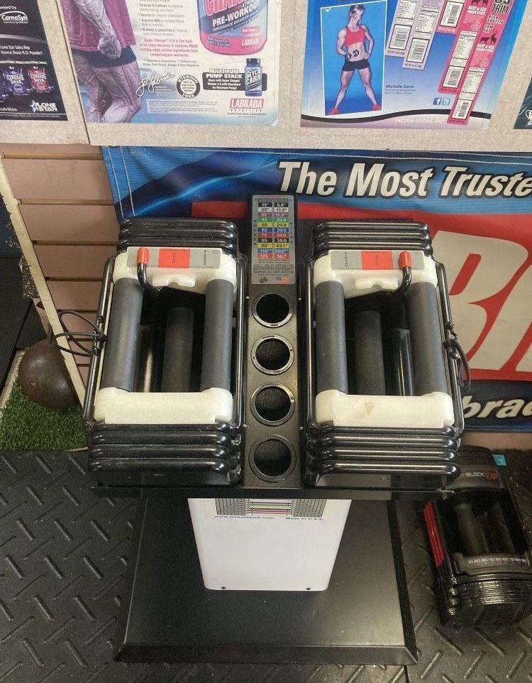 Made In USA Rexan Powerblock Set 5lbs to 50lbs