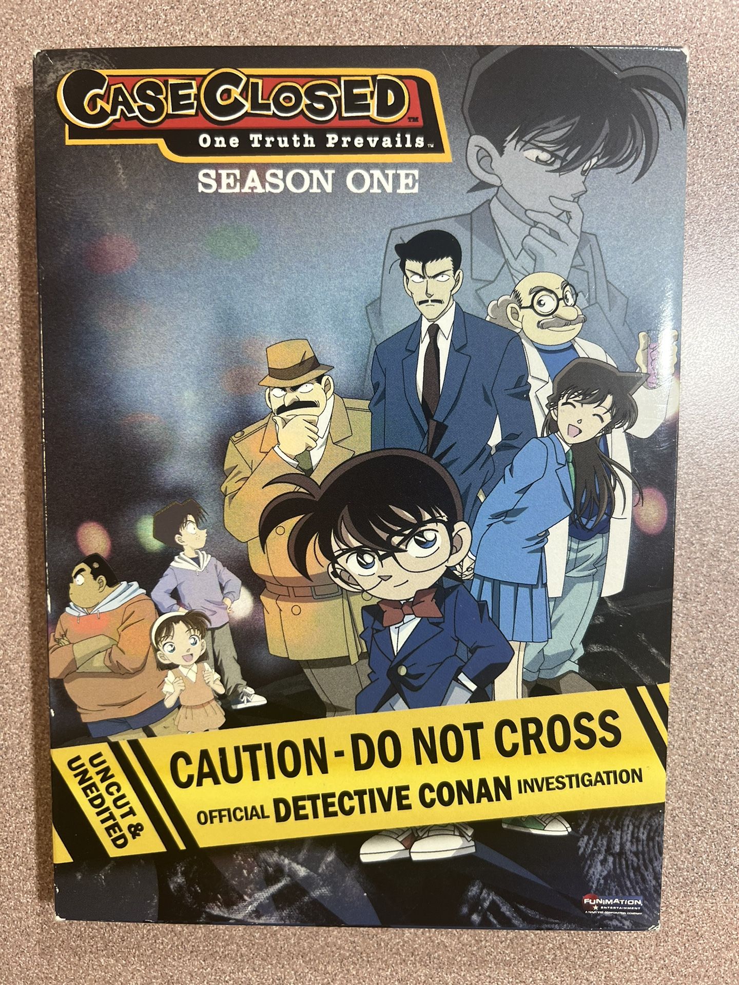 Used DVD Set “Case Closed” One Truth Prevails Season One