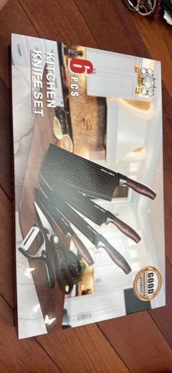 6 pcs kitchen knife set