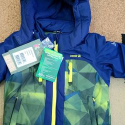 Kamik Jeremy CB Insulated Boys Winter Ski Snow Jacket Size 2 Kids