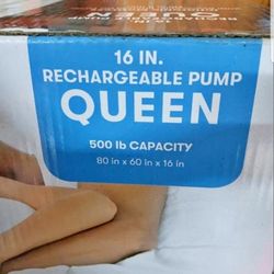 Serta Raised Air Mattress with Pump, Queen