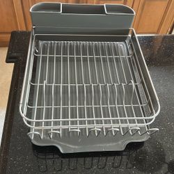 Grey Dishrack
