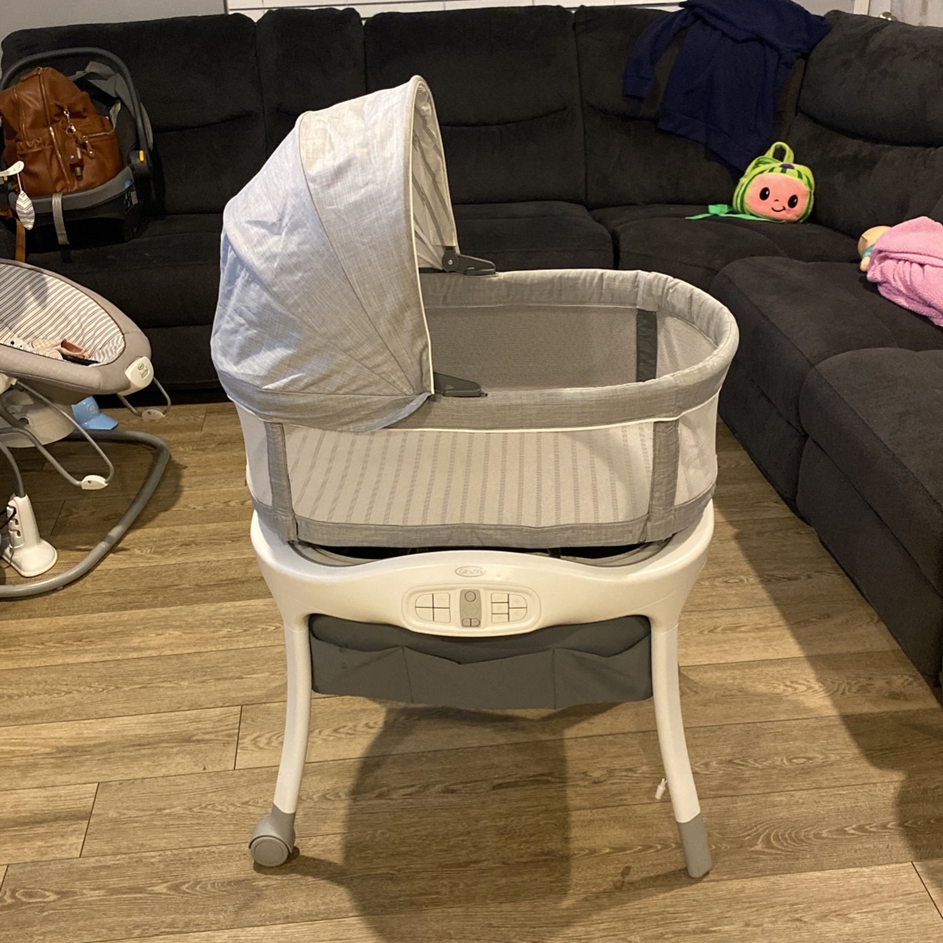 Graco Sense2snooze Bassinet With Cry Detection Technology