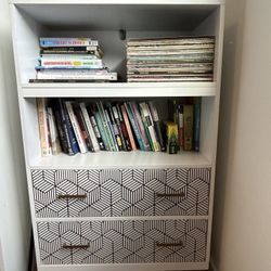 Desk/Bookshelf Set