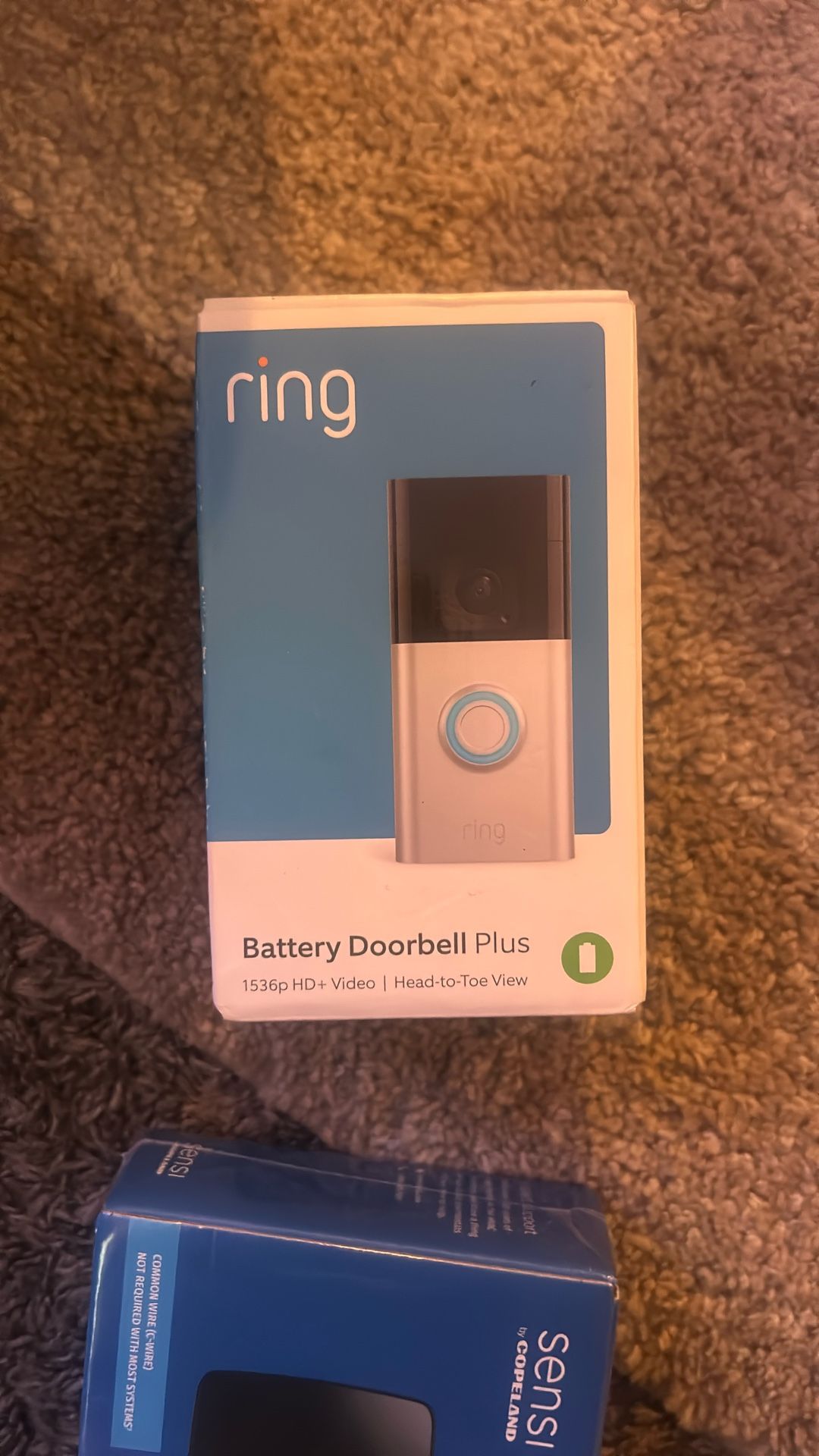 Ring battery doorbell, plus