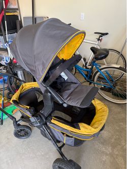 Even flow wagon infant/toddler seat attachment