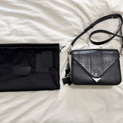 Alexander Wang Prisma Envelope Leather Crossbody Bag 
