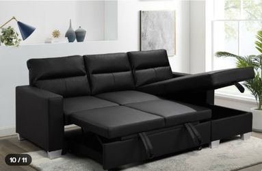 Brand new sofa bed with storage