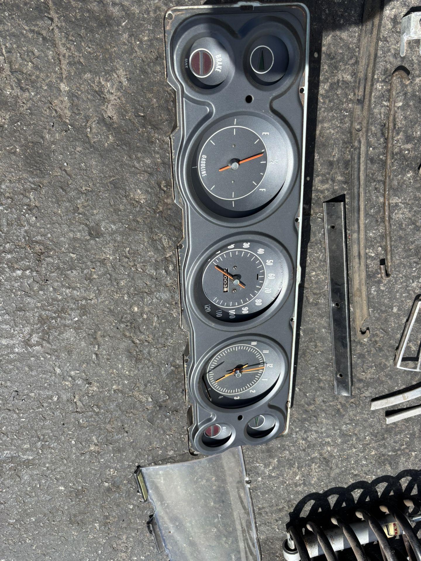 67 Impala gauge cluster $40