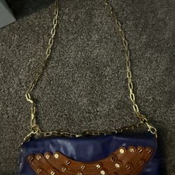 Tory Burch Crossbody - Interchangeable Gold Chain 