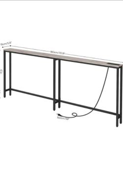 Long Console table