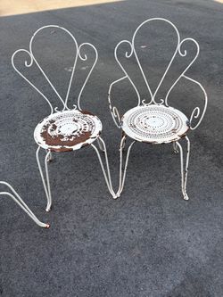 Wrought Iron Chairs