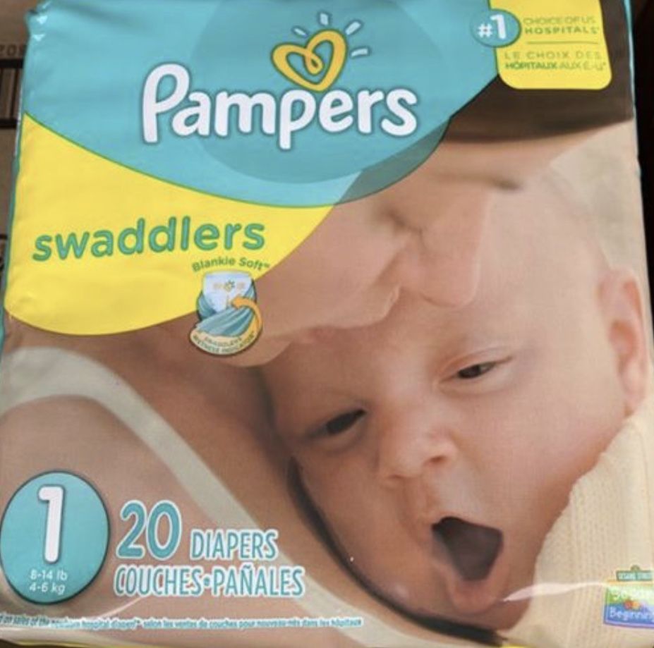 Pampers Diapers Swaddlers size 1 *will trade*