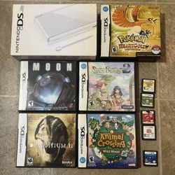 Nintendo Ds Lite With Games 