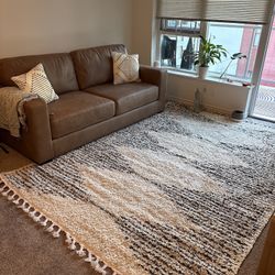 Geometric Shag Rug