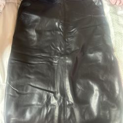 Leather Skirt