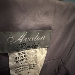 Purple Bridesmaid Dress