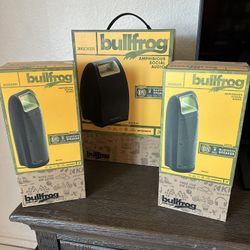 Kicker Bullfrog Bluetooth speakers