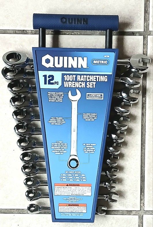 Quinn Metric Wrench Set