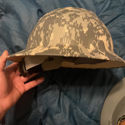 MSA Full Brim Ratchet Hard Hat.