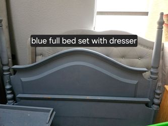 Full bed set blue Free