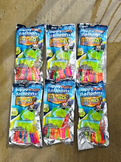 Water Balloons Bundle Packs- 6