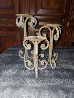 Set Of 3 Candleholders